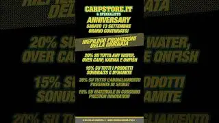 Promozioni per il Carpstore Anniversary!