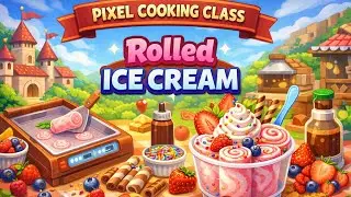 Rolled Ice Cream & American Breakfast | Fun Cooking Gameplay 🍳🍨 | #cookinggame 