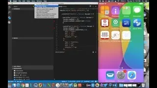 Debugging hybrid app running on iOS device from VSCode