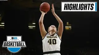 Michigan at Iowa | Wolverines, Hawkeyes Get Game In | Feb. 25, 2021 | Highlights