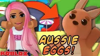 OPENING NEW AUSSIE EGGS ON ADOPT ME! | Roblox
