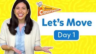 Full Episode HD TV | 'Let's Move' with Ms. Lauren by ABCmouse | Day 1 | Pre-K Learning and Fun
