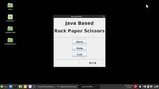 Rock Paper Scissors Using Java GUI Swing