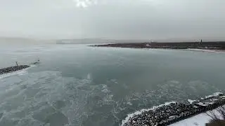 A frozen North Slip