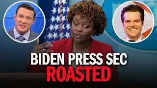 Matt Gaetz ROASTS Karine-Jean Pierre on Newsmax