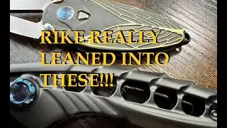 Rike Knives Alien 1 👽 and Cicada 🪳