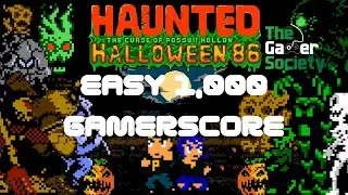 HAUNTED: Halloween '86 - Easy 1,000 Gamerscore in Less Than 20 Minutes! - Basic Strategy Guide!