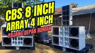 PAKET 8 INCH PAKAI BOX CBS FINISING PUTIH, TAMPIL ELEGAN DI PAJANG DEPAN RUMAH