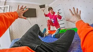 I MAKE A LOT OF WORK TO MY GIRLFRIEND ( Epic Comedy Parkour POV Prank )