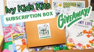 Ivy Kid Kits Subscription Box and Giveaway CLOSED | Educational Subscription Box for Kids