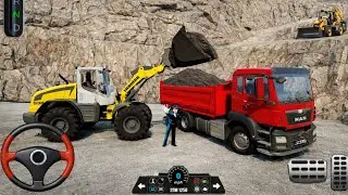 City Road Construction Simulator 🚧 - Heavy JCB Games 2025 - BeamNG.Drive Game Video #002