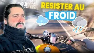 ON VA VOIR UN CHATEAU DANS LES YVELINES - et comment résister au froid - vlog moto