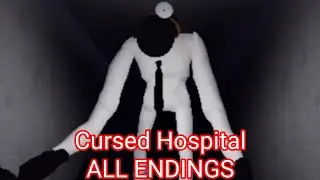 Box of Horrors - Cursed Hospital - ALL ENDINGS - Full Walkthrough | Roblox