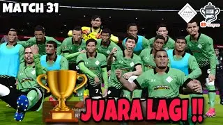 MATCH 31 | FINAL PIALA FA | ANSCI8 VS SABAH FC  | PIALA FA SHOPEE | PES2021