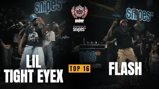 Lil Tight Eyez vs Flash | Male Top 16 | EBS Krump 2024