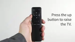 MOUNT-E-FD55 Electric flip down mount remote instruction by VIVO
