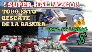 🇲🇽🇺🇸DUMPSTER DIVING.. ¡Wow!  Estas tiendas tiran todo nuevo a la basura