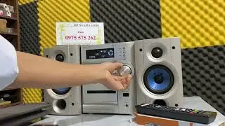 Kenwood Bass Xanh. Treble sáng,có chơi Catset. Chỉ 1,2Tr. Zalo: 0975 575 262