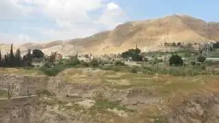 Ancient Jericho (Tell es-Sultan) - the oldest city in the world. The lowest  city in the world.