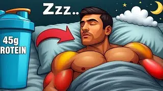 Why Proteins Build Muscle Fast Whille Sleeping? (New Study)