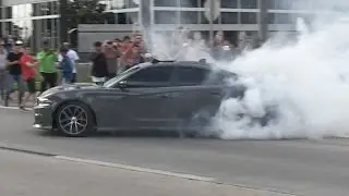 The Best Part of a Car Show - Love Watching Them Leave.