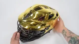 Cascade S Metallic Gold Finish Lacrosse Helmet Product Video @SportStop.com