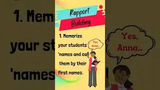 Classroom Management:How to establish good rapport with learners 🤔🤔🤔???