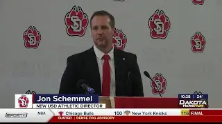 Jon Schemmel introduced as new USD Athletic Director