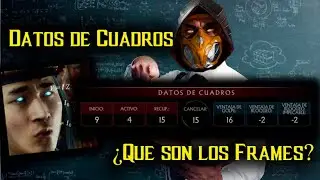 EL Kamino del Kombate Ep 3: &iquest;Qu&eacute; son los Frames o Datos de Cuadros? MORTAL KOMBAT FRAME DATA