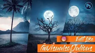 HOW TO EDIT LIKE VISUAL OF JULIUS | FAMOUS INSTAGRAM ARTIST| PHOTOSHOP TUTORIAL