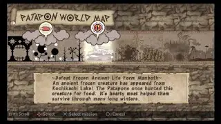 Patapon 2 Remastered - Defeat Frozen Ancient Life Form Manboth