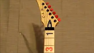 A Look At The Carvin Jason Becker Numbers Guitar
