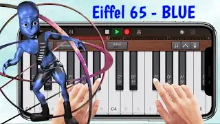 Eiffel 65 - Blue (Da Ba Dee) on iPhone (Garageband)