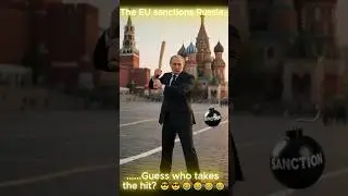 The EU sanctions Russia &mdash; Germany takes the hit  😂 😂 #shorts #funny #germany #europe #russia