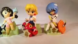 [BlitzdealsUSA] New Exclusive 4pcs Evangelion 2.0 EVA Action Figure 3D ASUKA REI MISATO RITSUKO