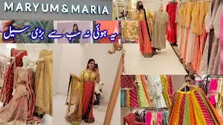 Maryam & Maria B new most viral dresses // Maria B sale flat 25%off //