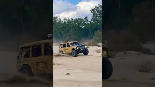 V8 Nissan Gq Patrol - Don River Dash. #offroad #racing