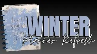 Winter Planner Set Up & Refresh | Happy Planner Classic | Frankenplanner | Free Dashboards