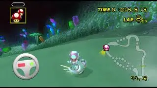 Mario Kart Wii - Mushroom Gorge - Easy Staff Ghost