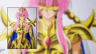Speed Drawing Saint Seiya Omega Sonia du Scorpion