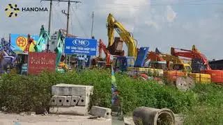 Bãi Bán Máy Trên Quốc lộ 5, Khu Vực Long Biên - Gia Lâm, Hà Nội