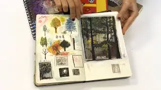 Why Drawing Every Day Builds Your Art Portfolio | Real Student Flip-Through (Accepted to Art School)
