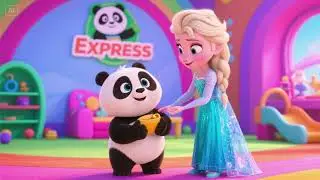 Elsa and the Panda Express Song 🐼🍜 | Magical Food Adventure for Kids