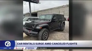 One-way car rentals surge due to flight cancellations caused by government shutdown