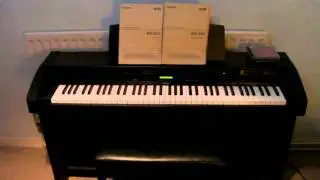 Roland KR-650 digital intelligent piano demo