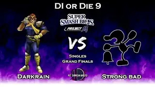 DIOD 9 Project M Singles Grand Finals: Darkrain (Falcon, Falco) Vs. Strong Bad (Game & Watch)