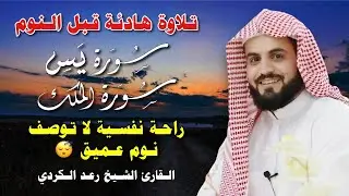 تلاوة هادئة للقرآن الكريم قبل النوم | بصوت الشيخ رعد الكردي 😌 سكينة وراحة 🎧Peaceful Quran Recitation