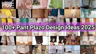 100+ Trendy Pant Plazo Design Ideas 2025||Pant Plazo Ke Design\Pant Plazo Design Wala||