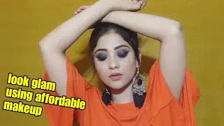 How : glam makeup using affordable makeup products || colornations