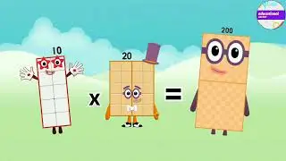 Master Multiplication: Unlock the Secrets of Numberblocks' 20 Times Table @preschoollearning110